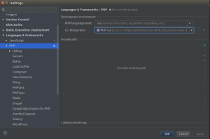 Set correct CLI Interpreter for Php to debug Magento 2