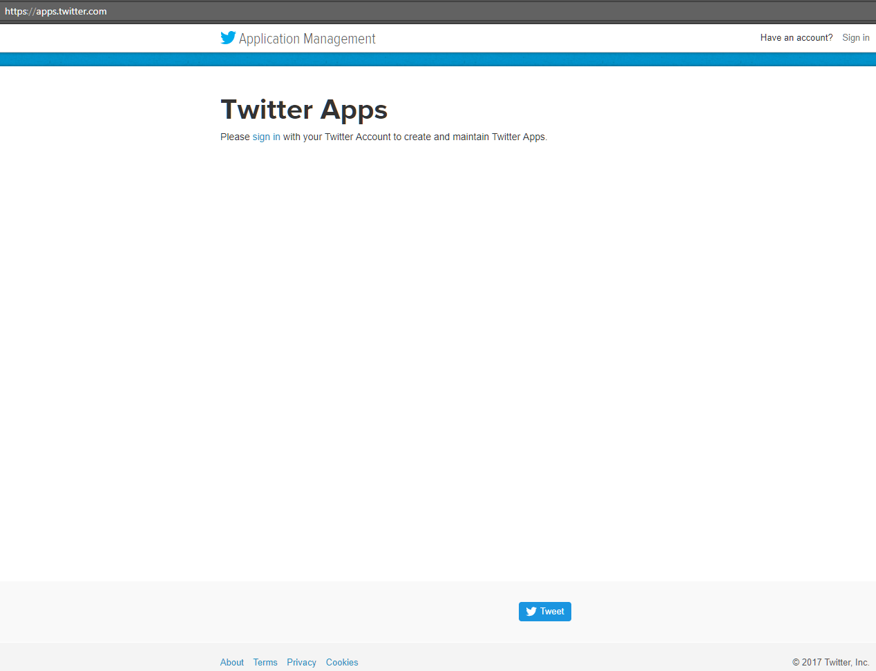 How to Configure Twitter API in Magento 2 in 5 steps: Step 1