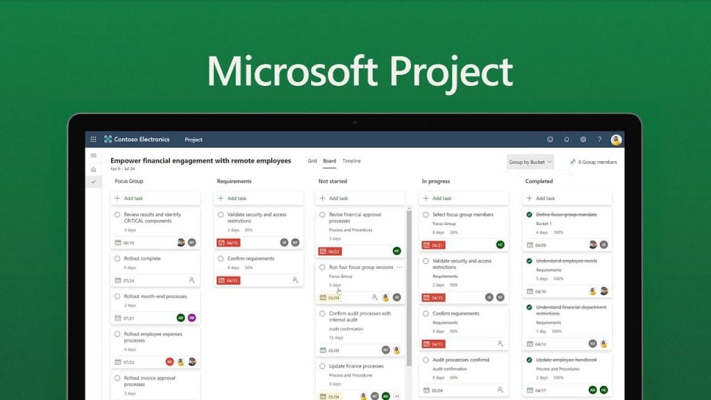 Best Project Management Software: Microsoft Project