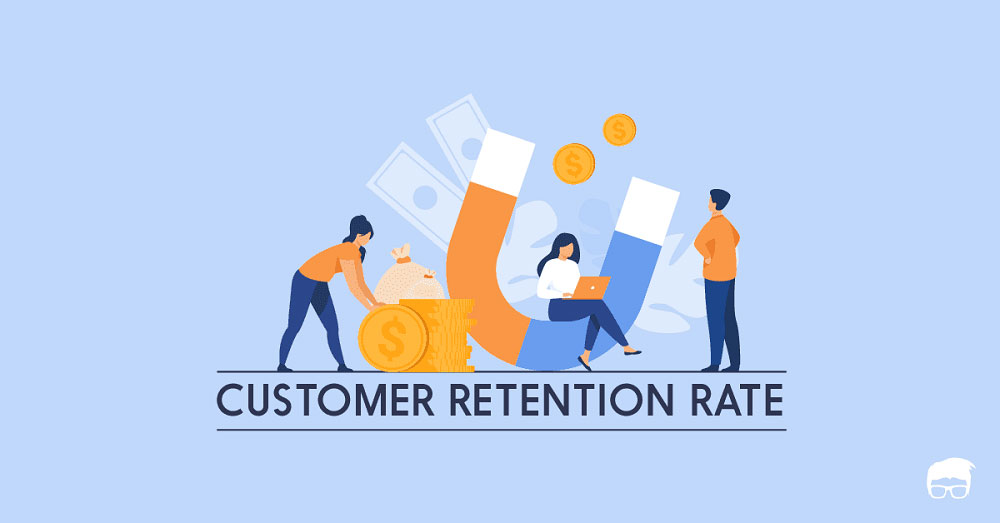 Customer retention calculation