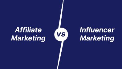 Difference between Affiliate marketing vs Influencer marketing