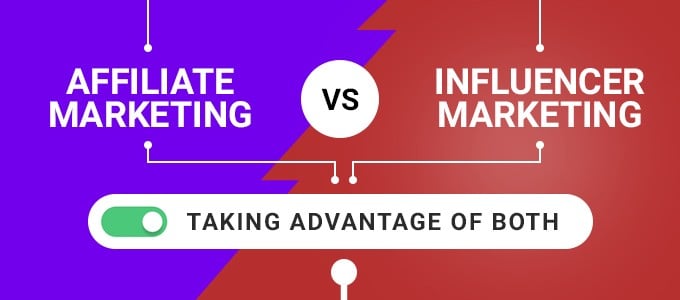 8 Differences between affiliate vs influencer marketing 