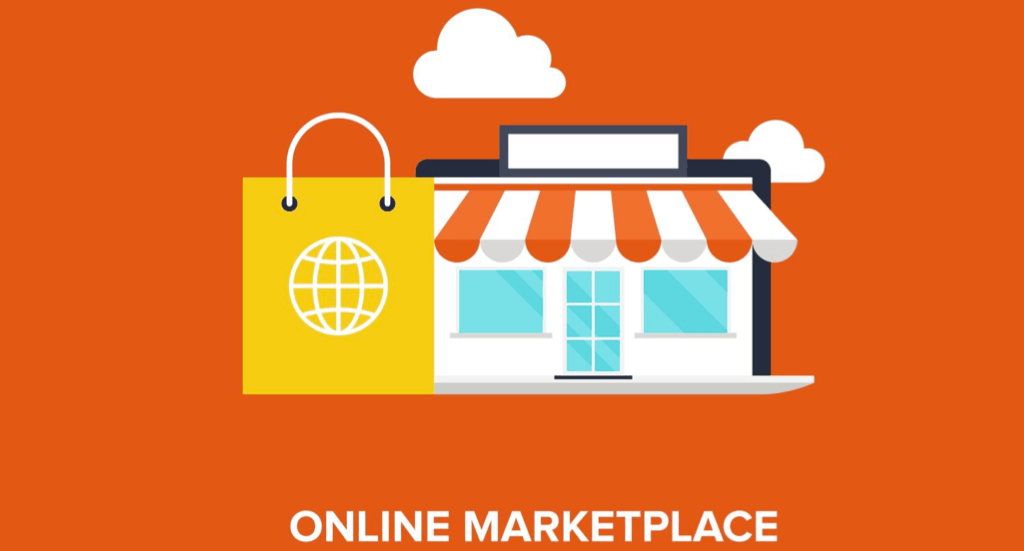 What is an online marketplace?