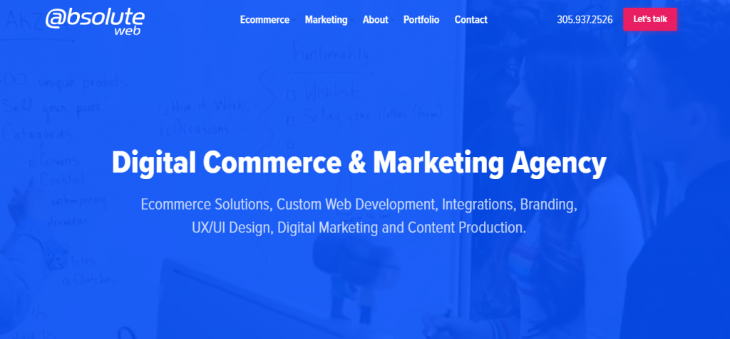 Top Magento development companies: Absolute Web Services