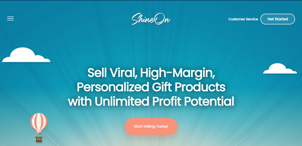Inspirational social commerce examples: Shine on
