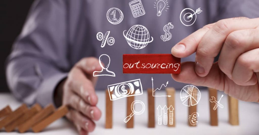 What is outsourcing?