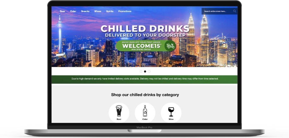 Drinkies website