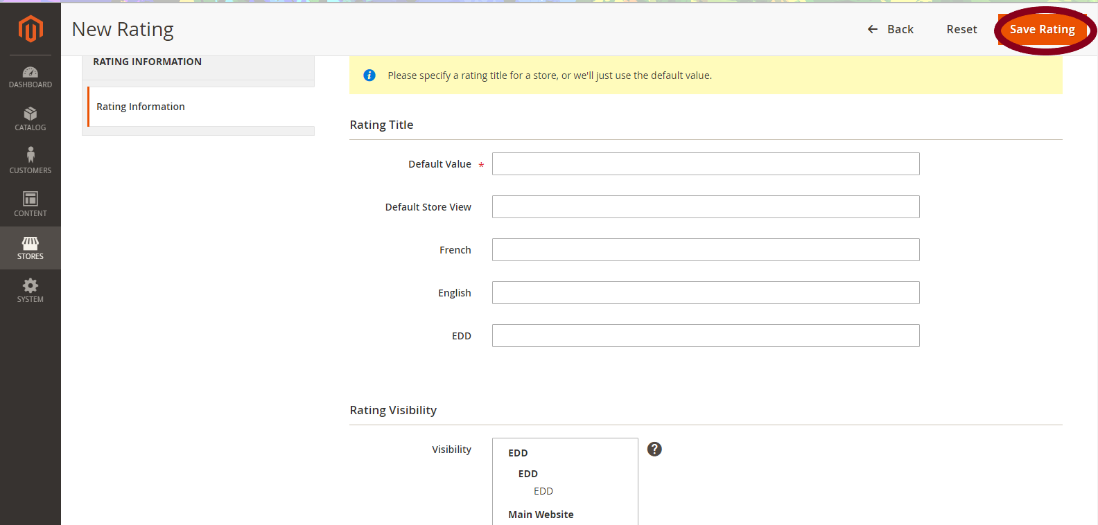 Product rating guide: Magento 2 Get product rating stars programmatically 6