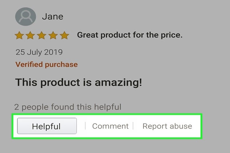 Put reviews in front or center of your shopping page