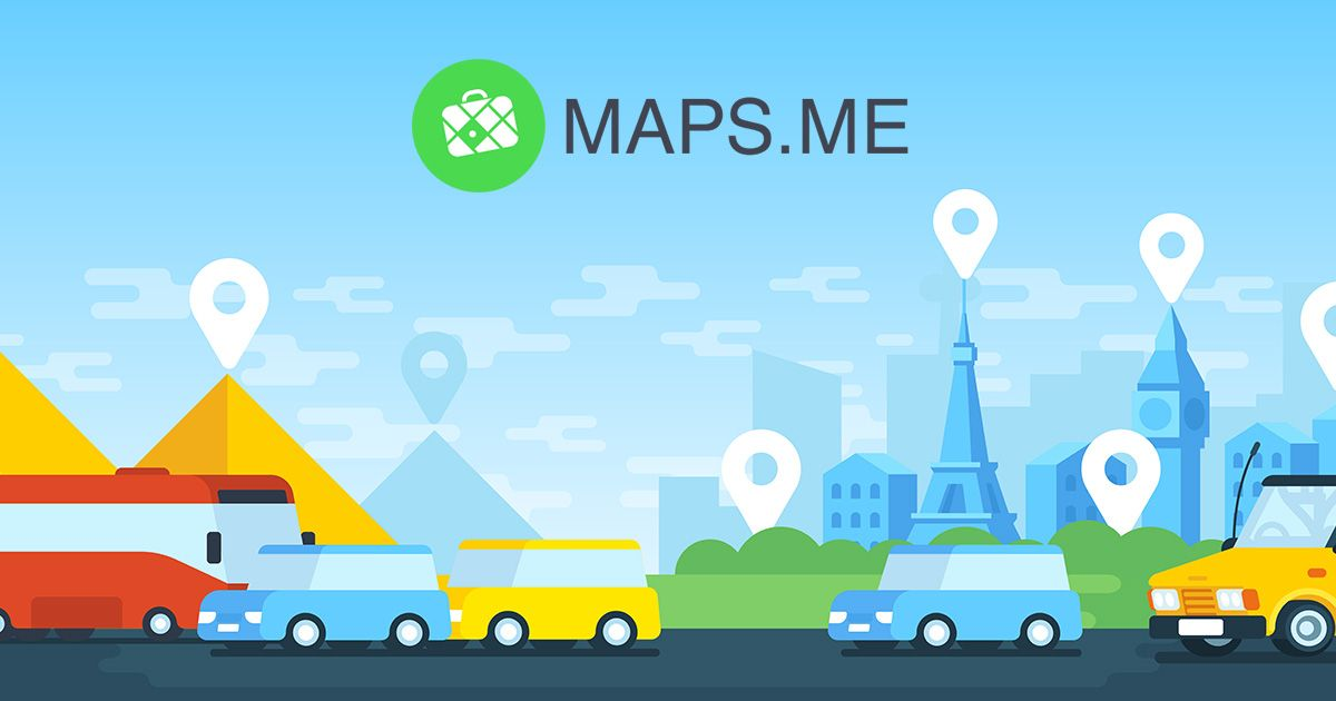 Ứng dụng bản đồ cho Android: MAPS.ME