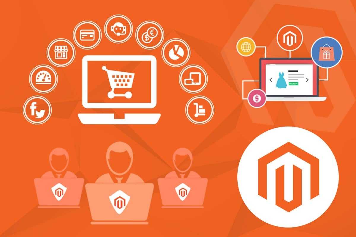 Magento website development services list for top industries