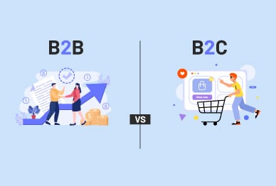 B2B vs B2C eCommerce: 10 notable differences and examples