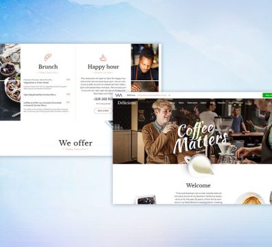 Thiết kế website quán cà phê chuyên nghiệp và đẹp mắt