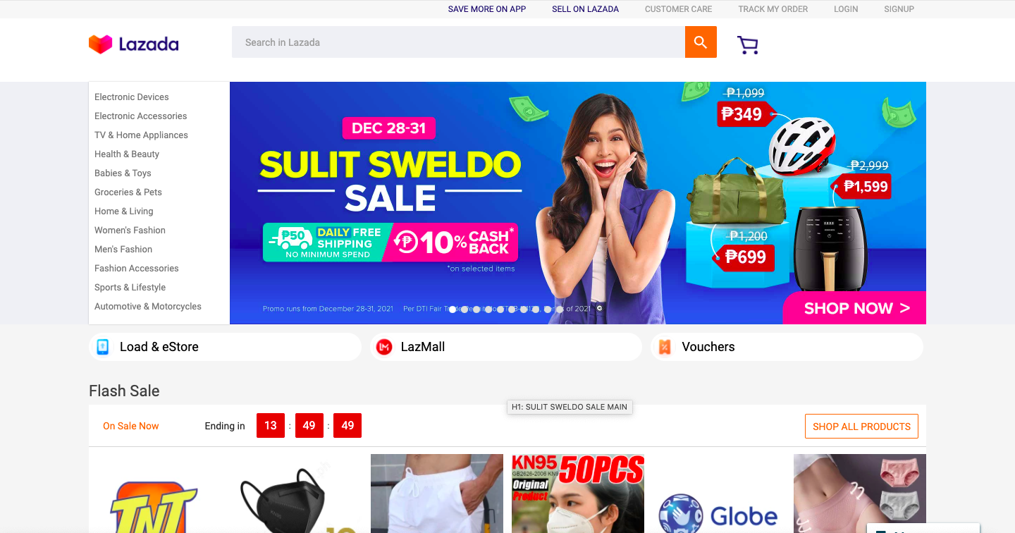 What are Top 10 eCommerce sites in Philippines - Updated 2023