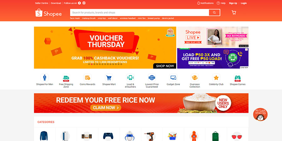 Shopee is a significant participant in the mobile-first Philippines