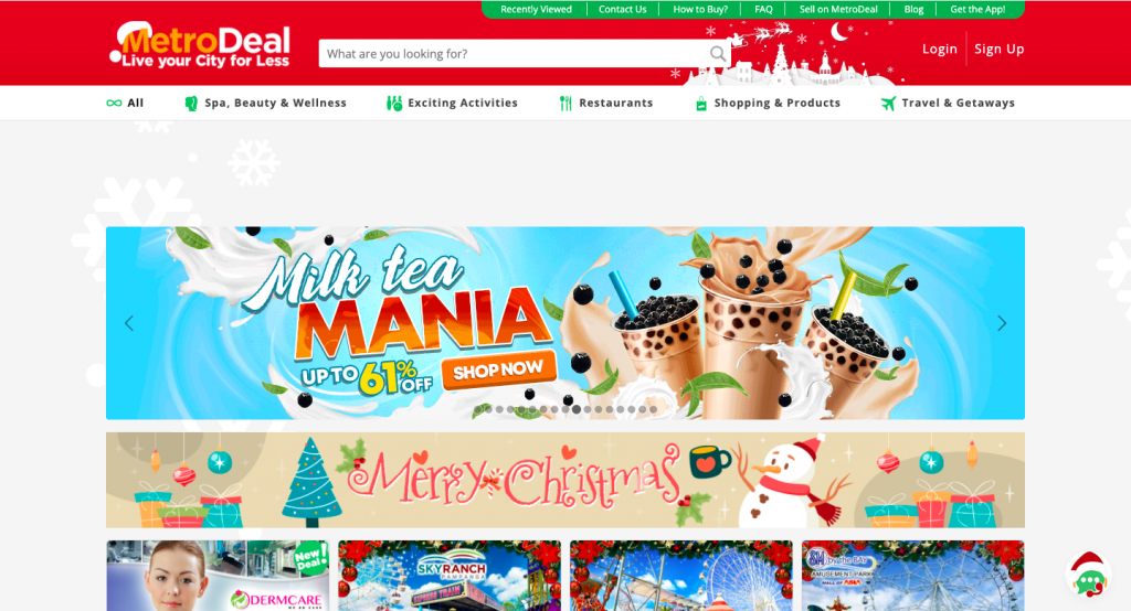 Metrodeal is another name in the list of top eCommerce sites in the Philippines