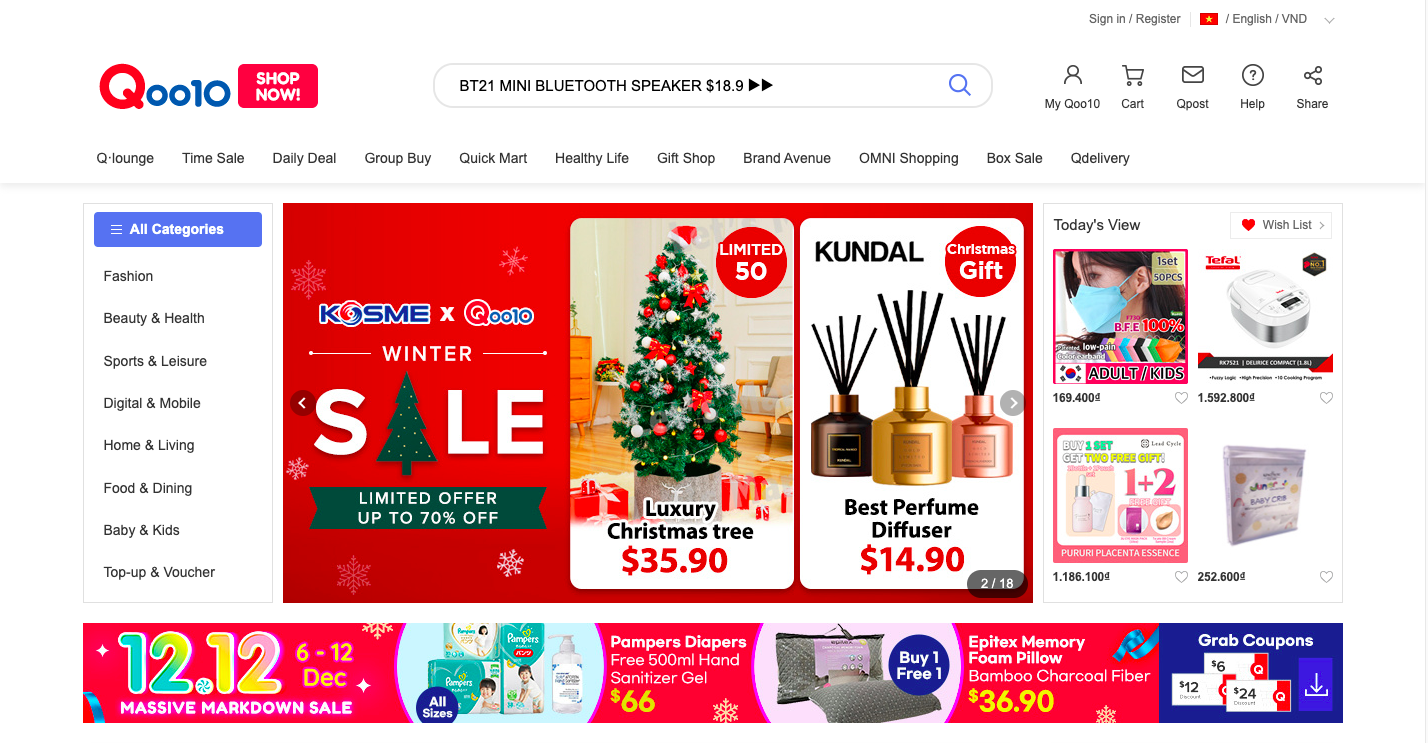 Nine examples of successful eCommerce stores on Shopee