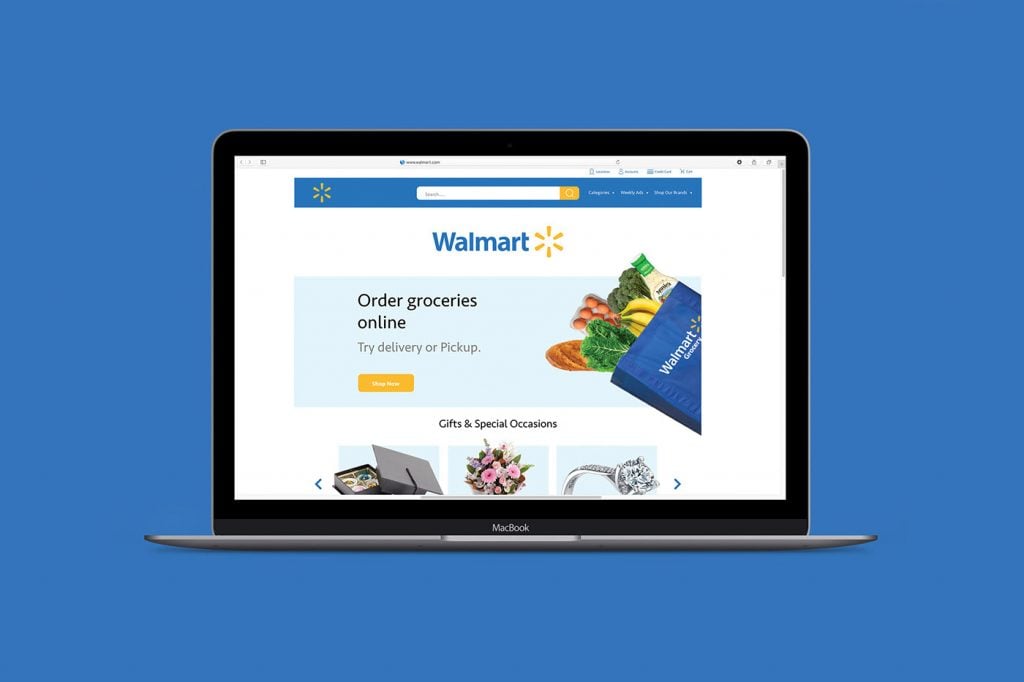 Walmart is the granddaddy of online sales platform