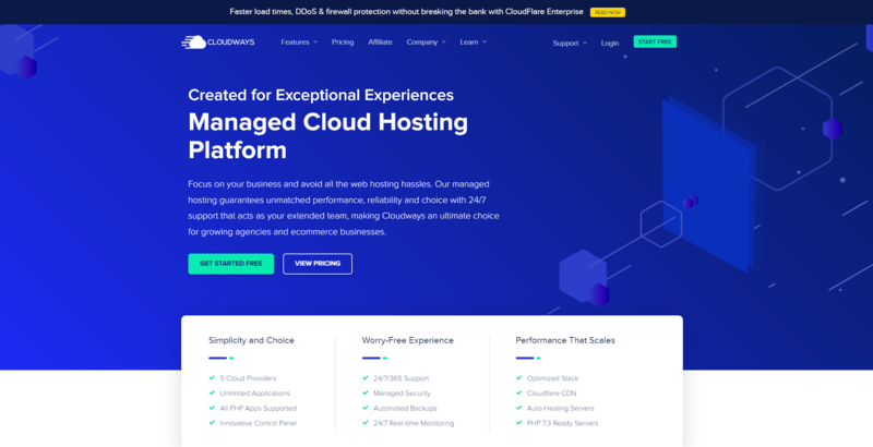 Cloudways hosting 