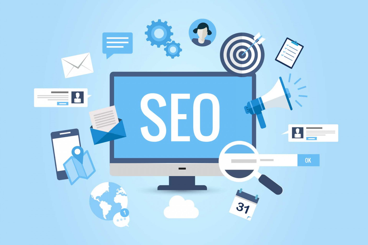 SEO and Marketing features
