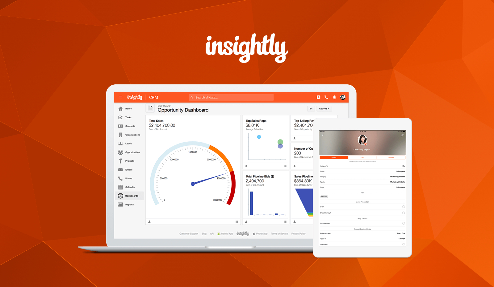 Top SugarCRM Alternatives: Insightly