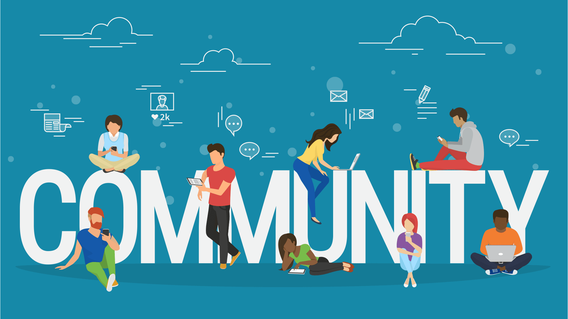Create an online community for your clients