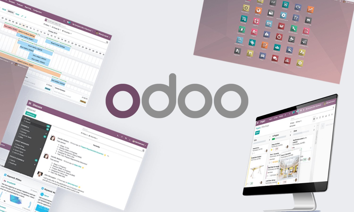 Phần mềm quản lý siêu thị tốt nhất - Odoo ERP
