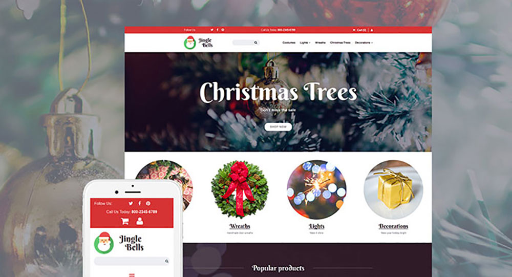 Dress Up Your Website with Christmas Design Ideas