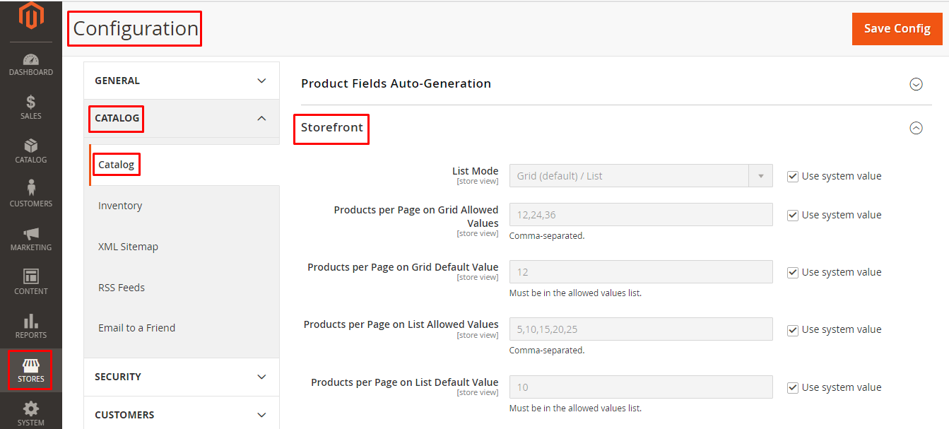 Enable Magento flat tables