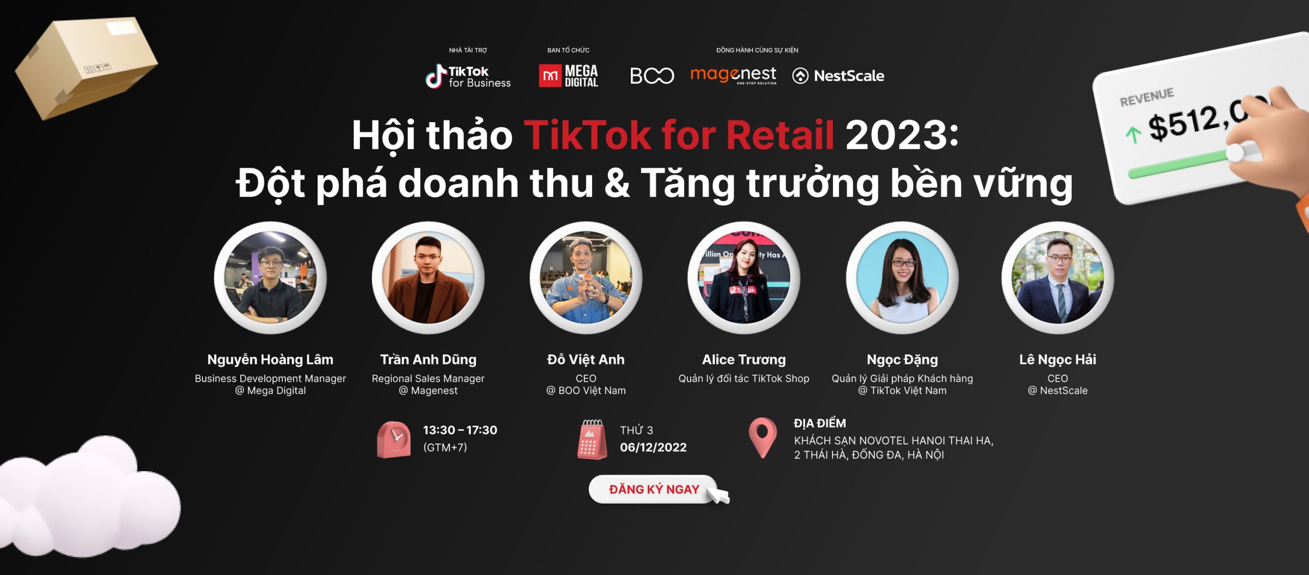 Hội thảo TikTok for retail 2023: Đột phá doanh thu - Tăng trưởng bền vững
