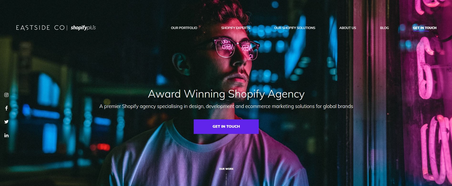 Eastside Co Shopify development services