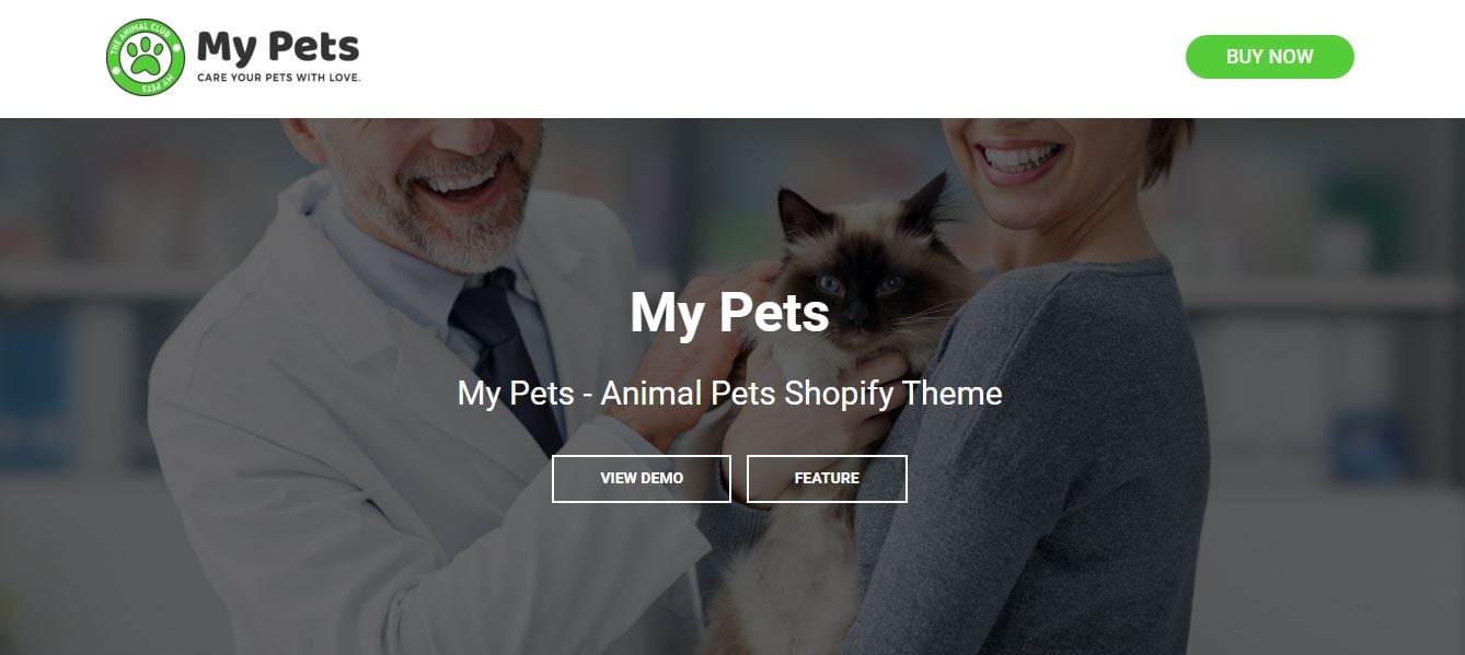 My Pets theme by Themes-hub