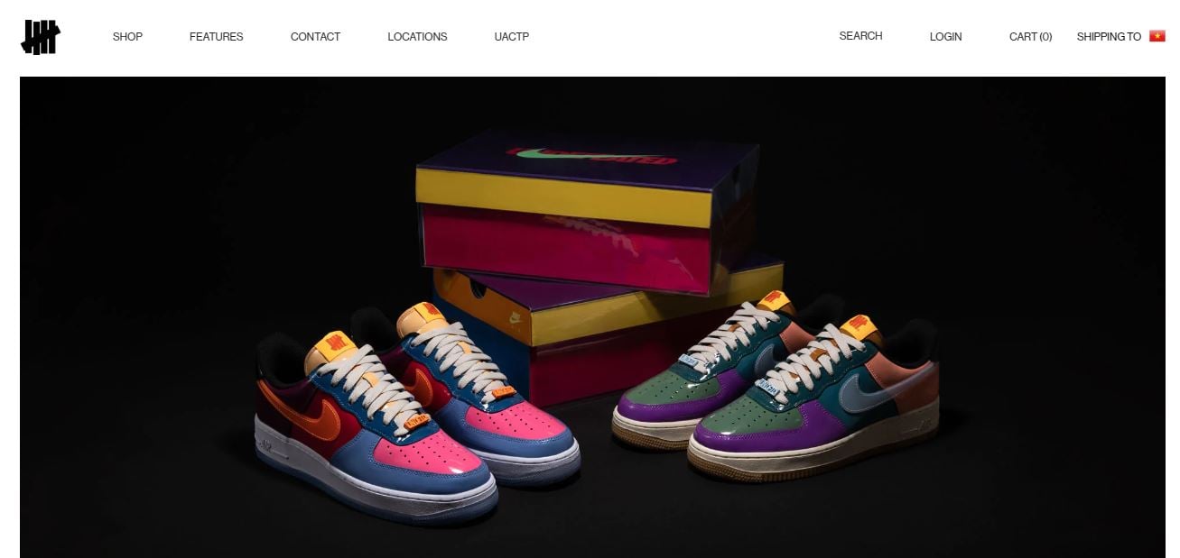 Shopify sneaker store sites