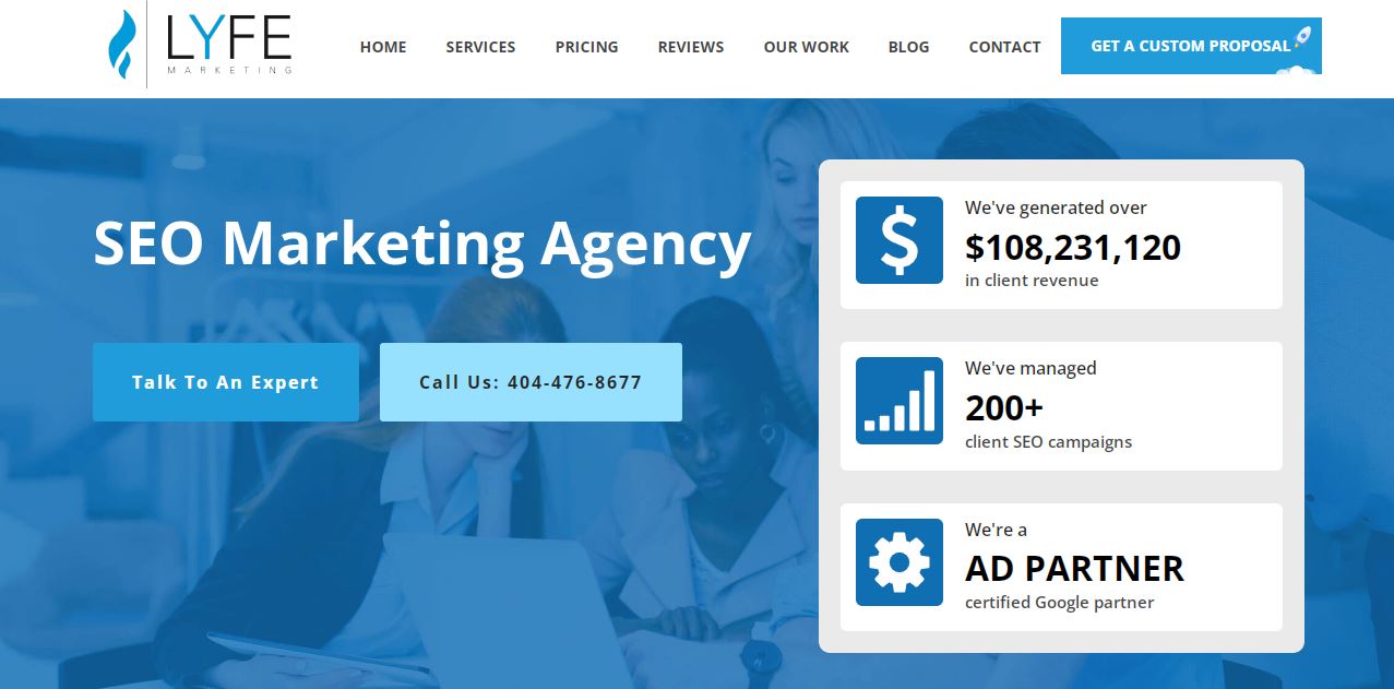 eCommerce SEO companies: Lyfe Marketing