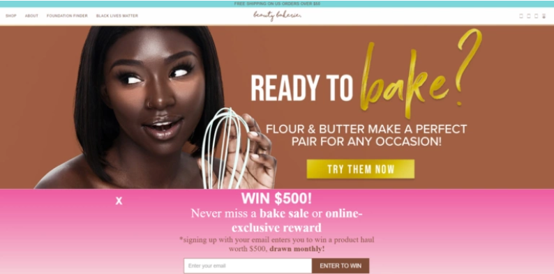 Beauty Bakerie is in top Shopify Stores in USA
