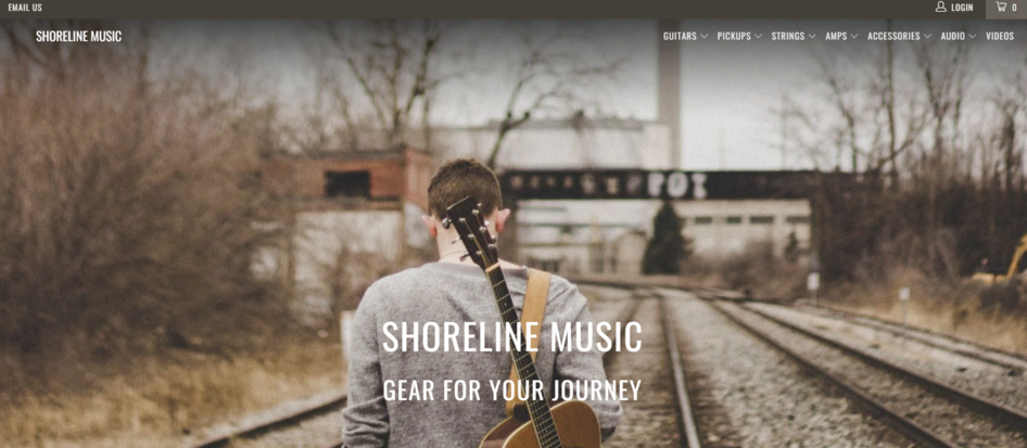 Shoreline music store