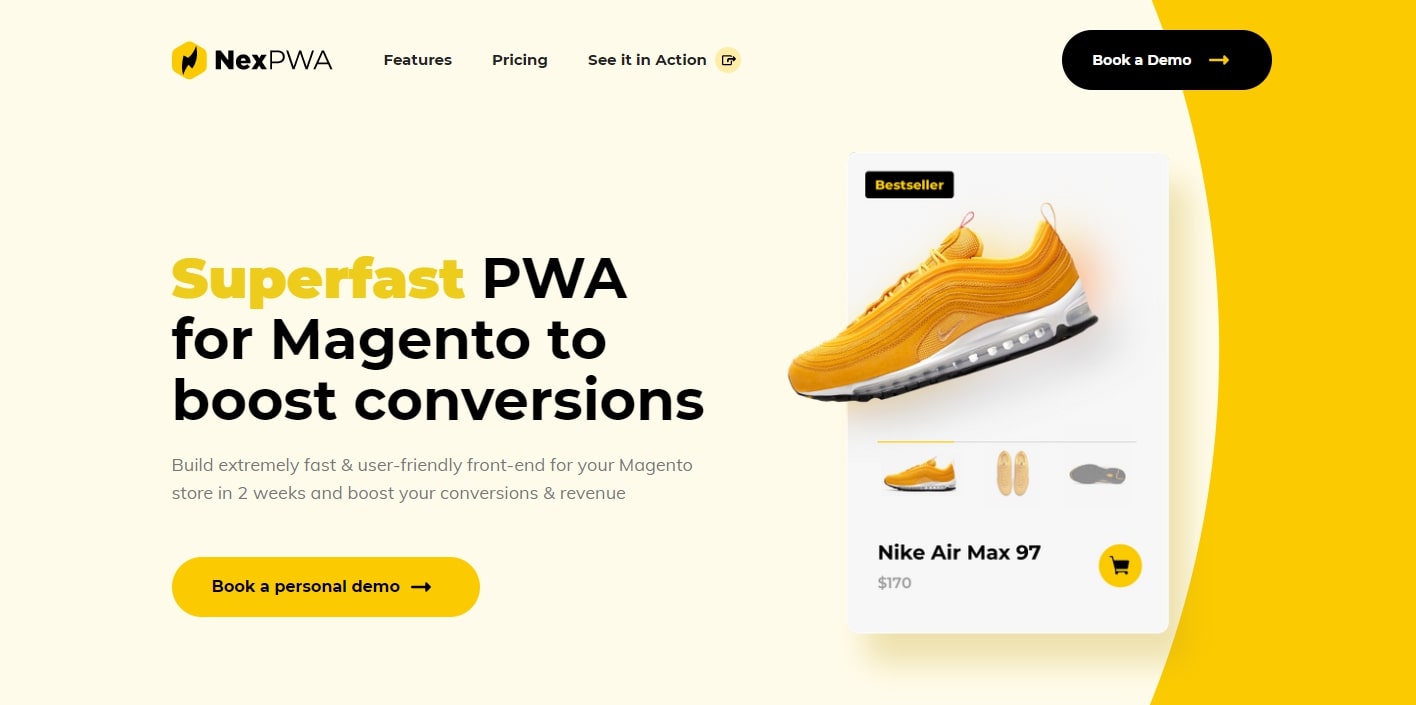 Magento 2 PWA Theme by NexPWA 