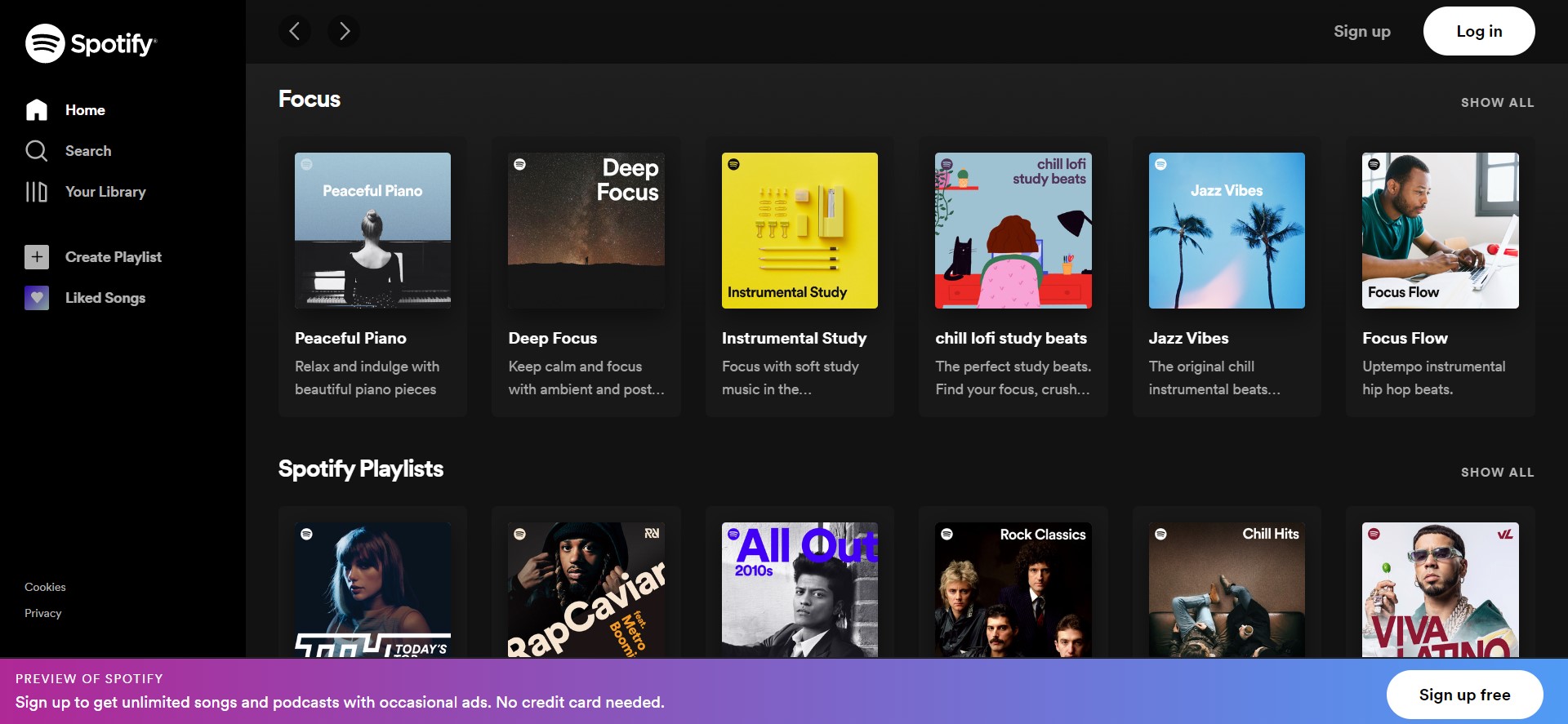 Spotify PWA