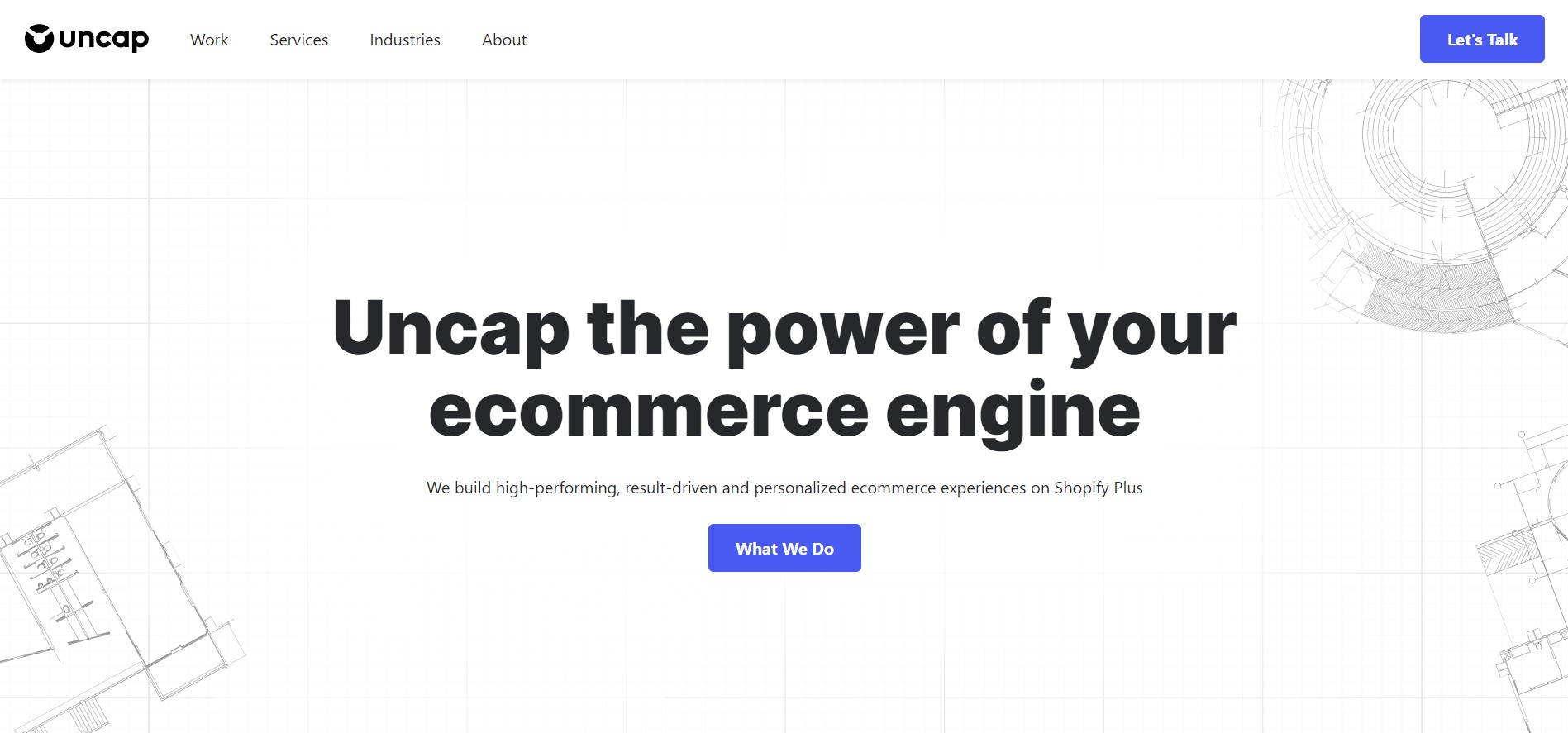 Shopify eCommerce store development company: Uncap