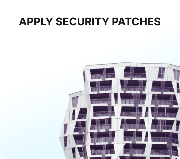 Apply security patches