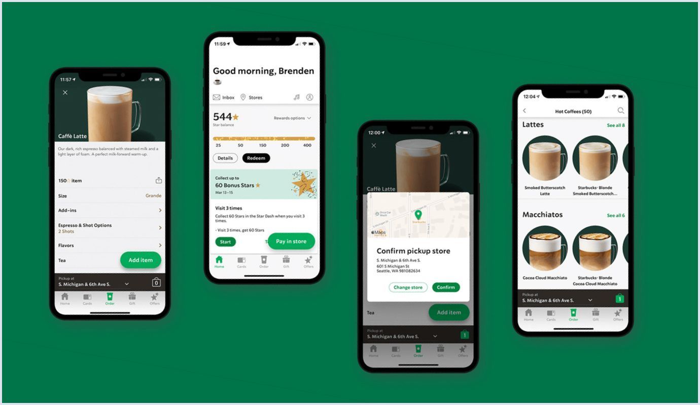 eCommerce PWA Website: Starbucks