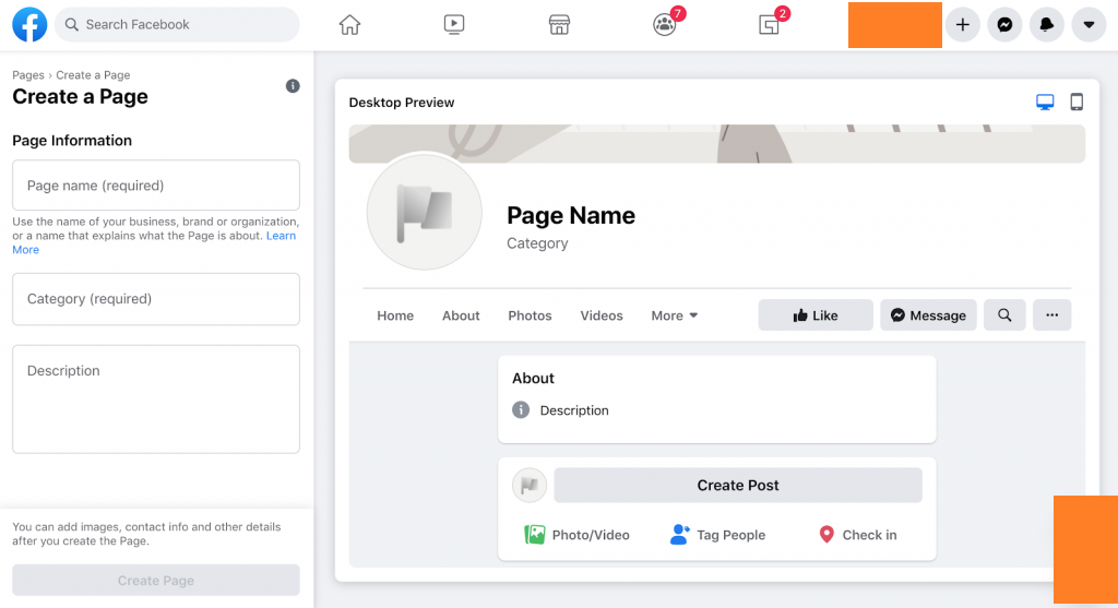 Create a Facebook Page for Your Business