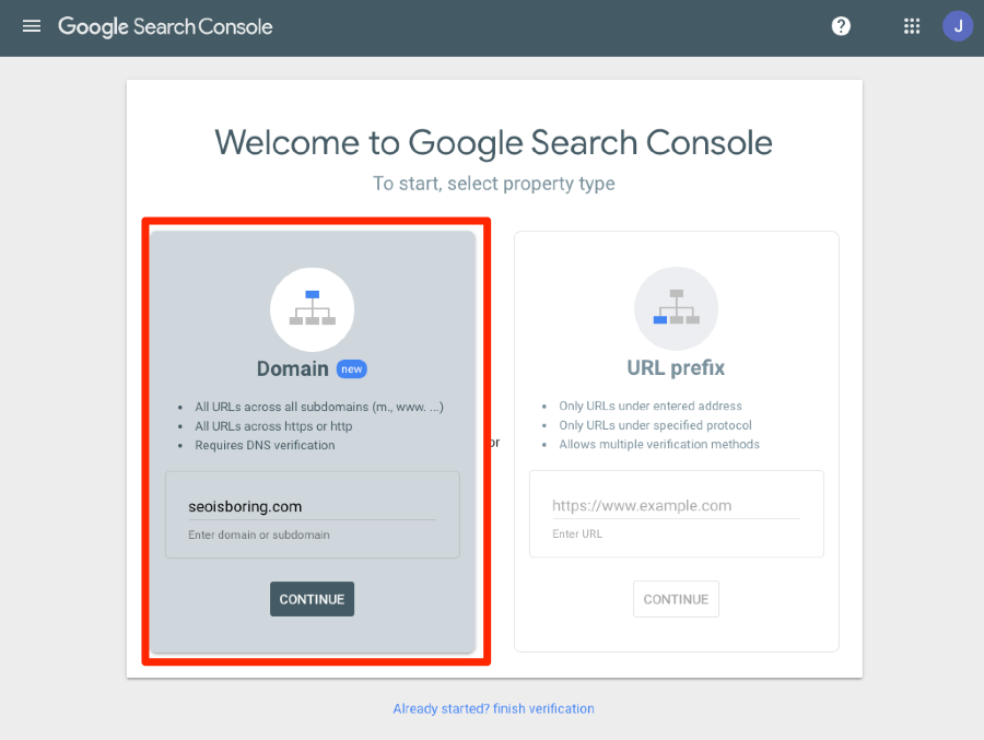 shopify seo checklist before going live: Set Up Google Search Console