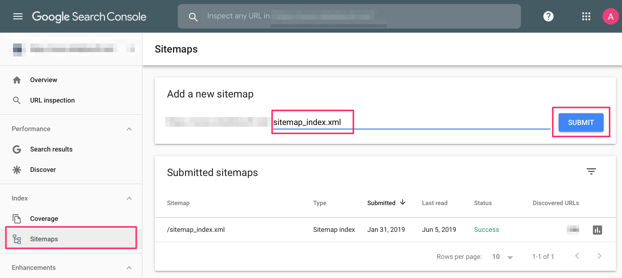 Submit Your Sitemap to Google search console
