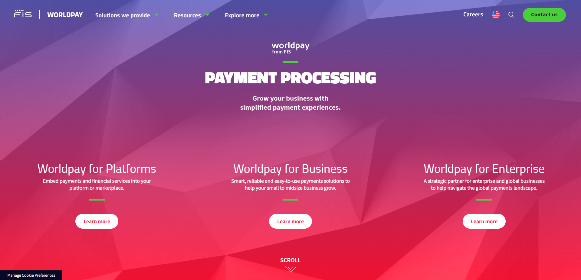 Shopify store payment methods: WorldPay