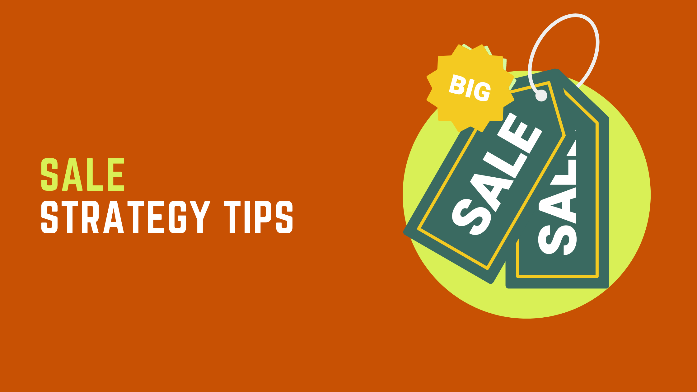 Tips for creating better Sales strategies for your Shopify store