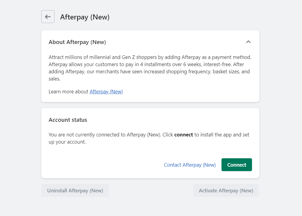 Detailed Tutorial on How to Add Afterpay to Shopify Store