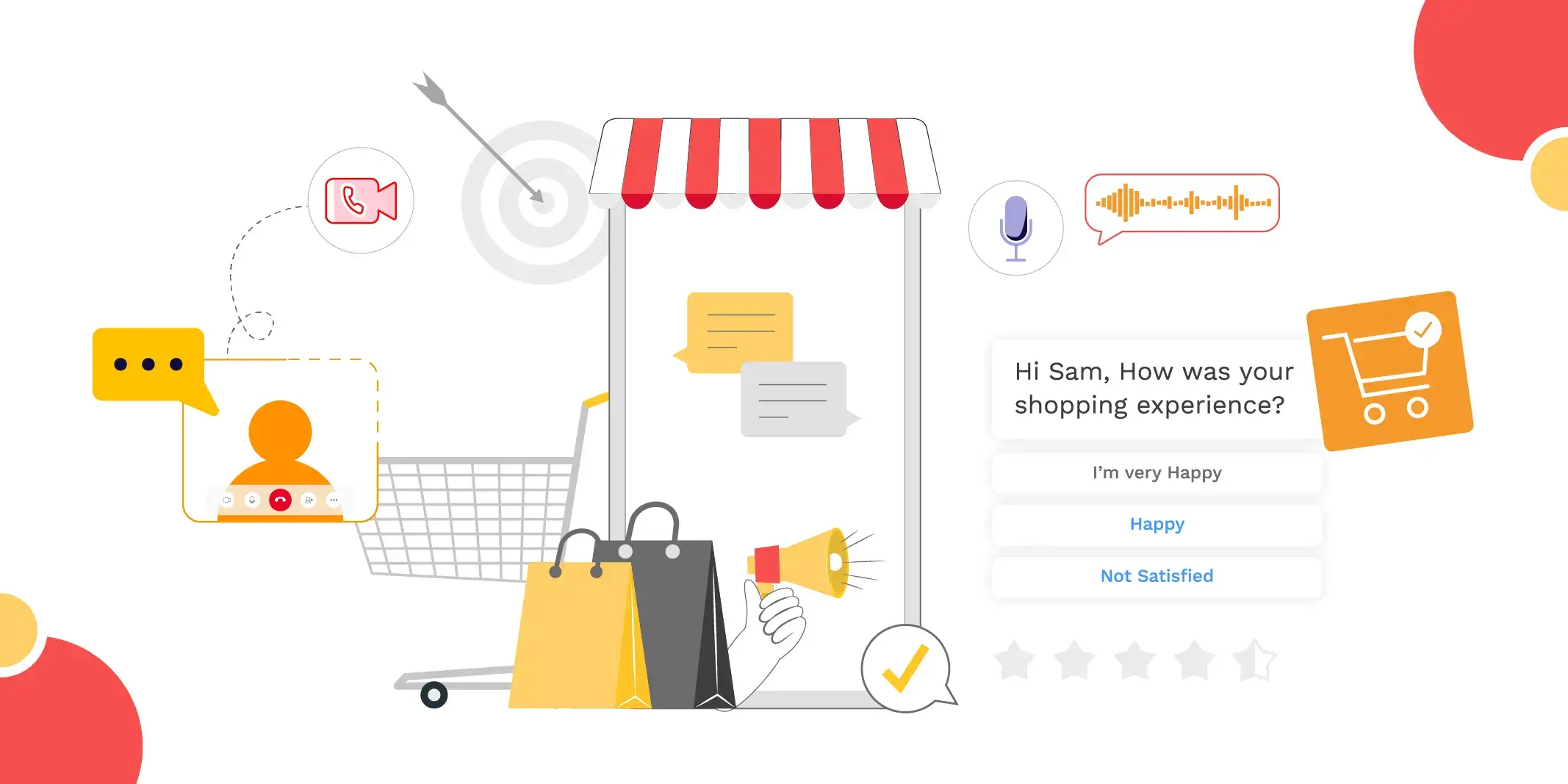 Conversational commerce features