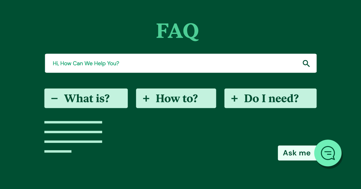 Address A Variety of FAQs