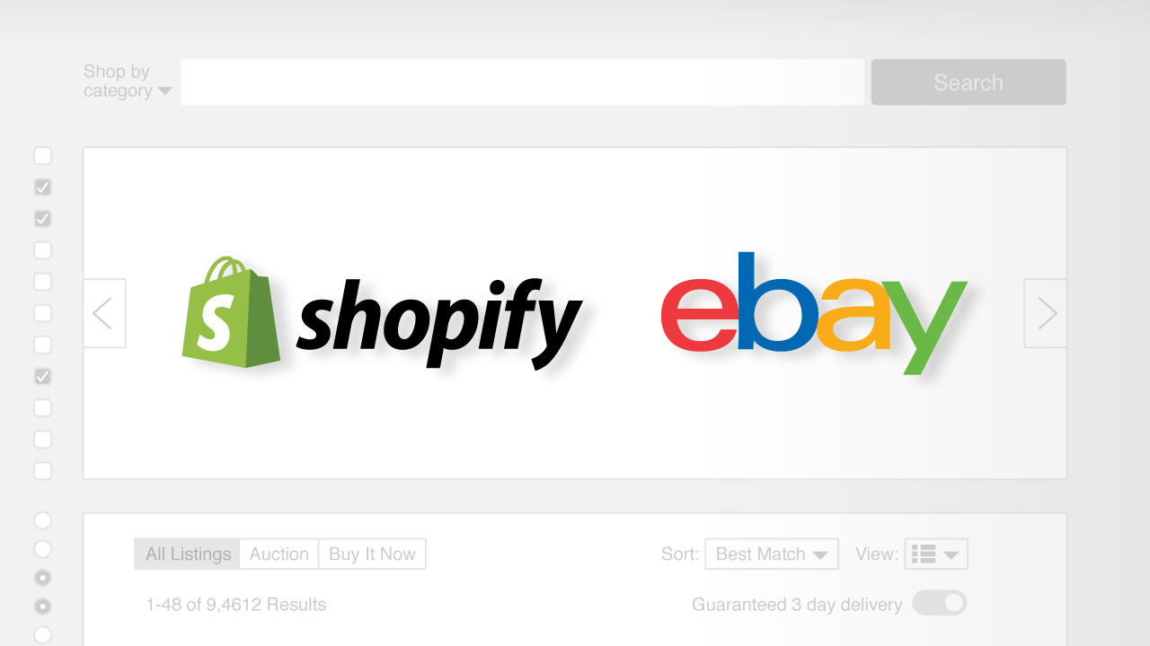 In comparison with eBay API